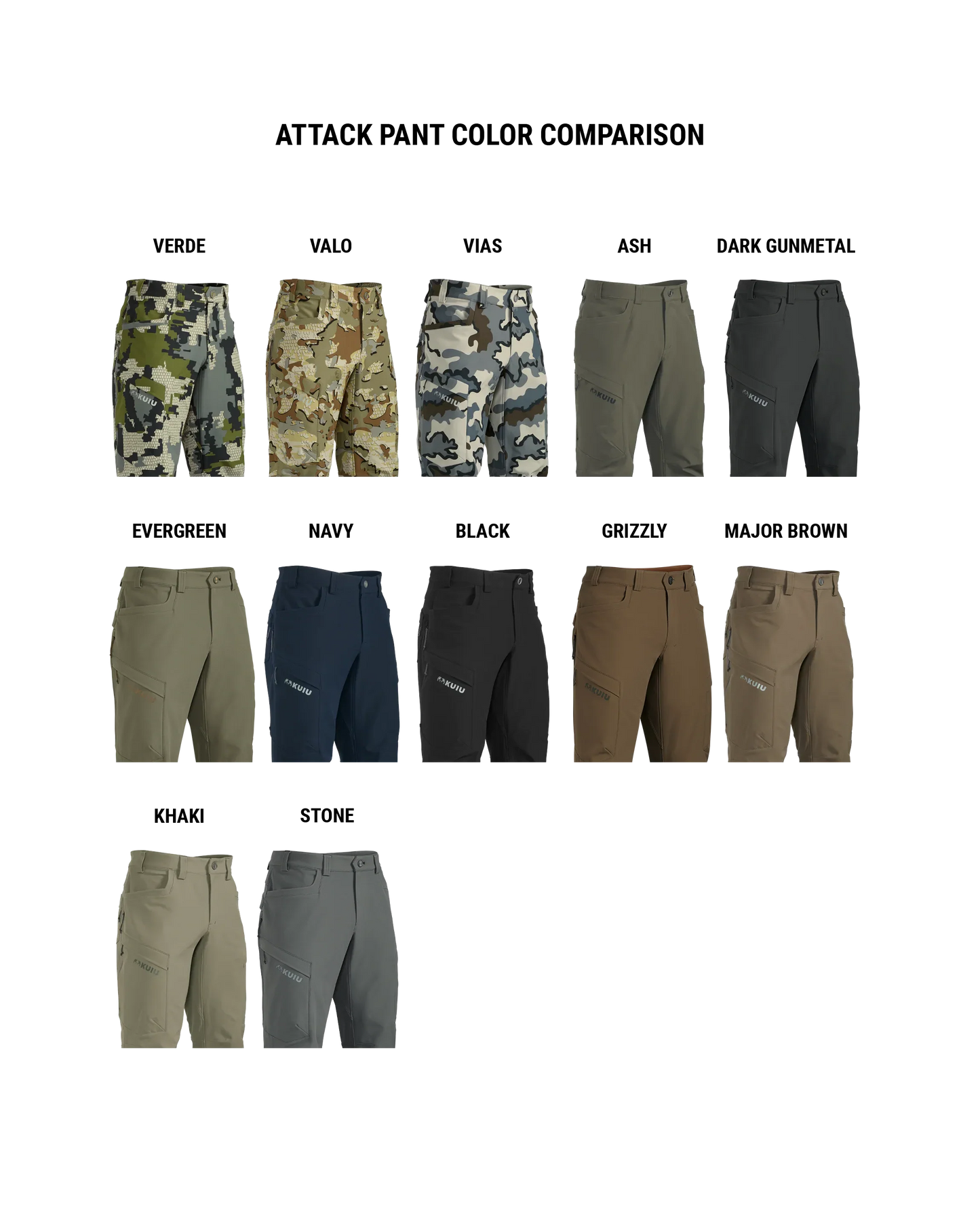 Attack Pant | Dark Gunmetal