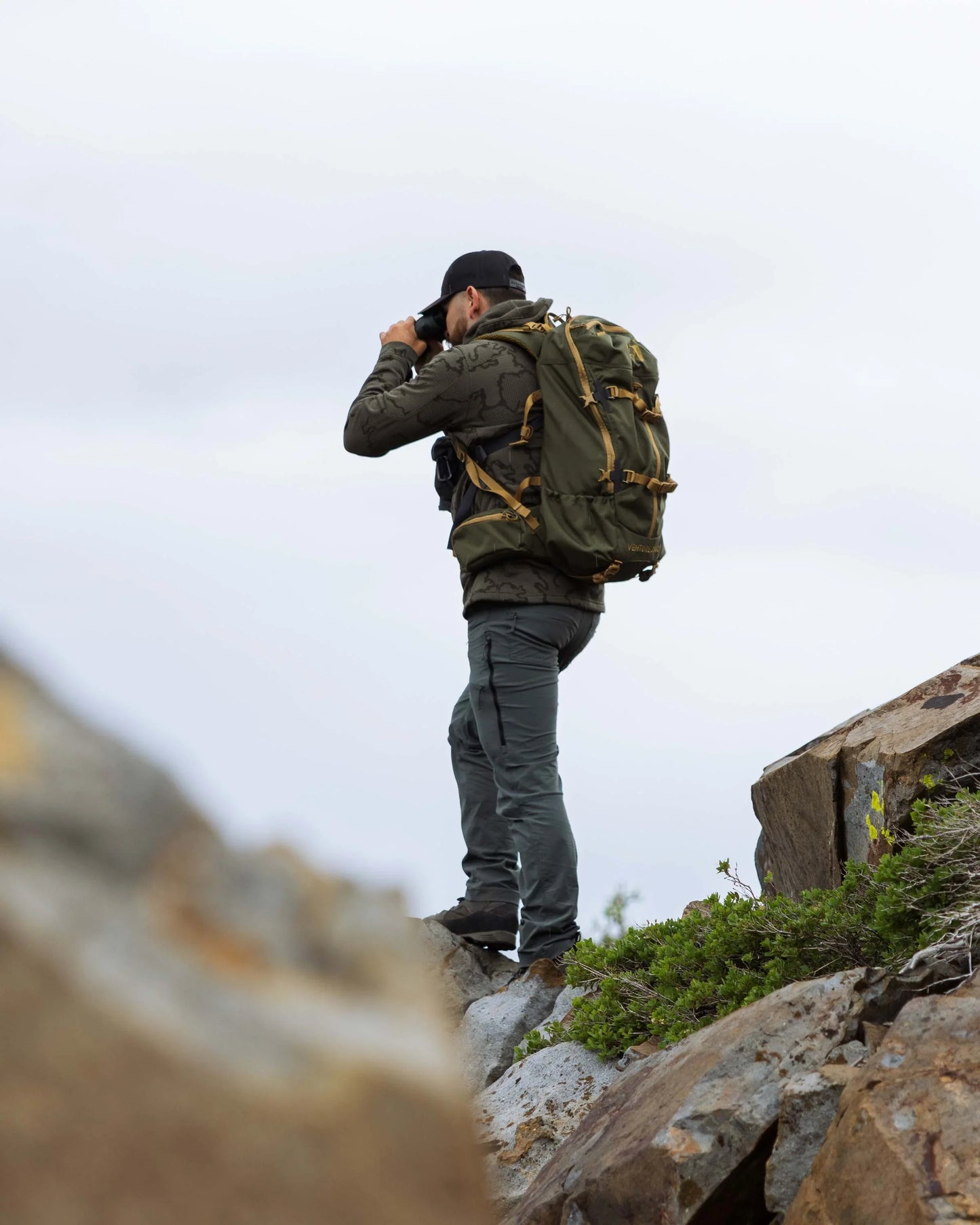 Ridgepoint Fleece Hoodie | Coyote Brown Tonal