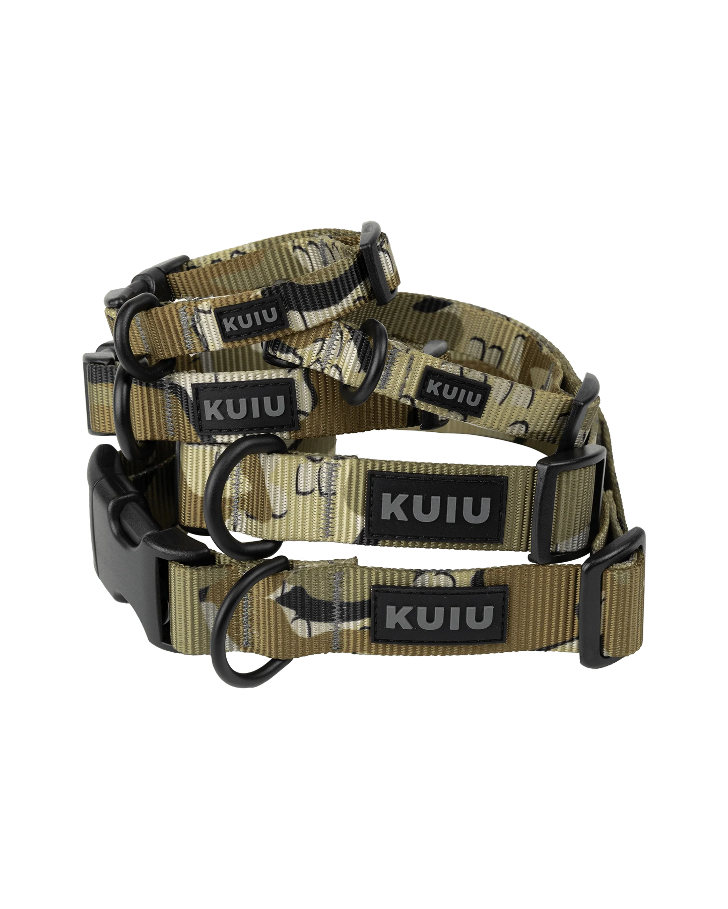 Camo Webbing Dog Collar | Valo