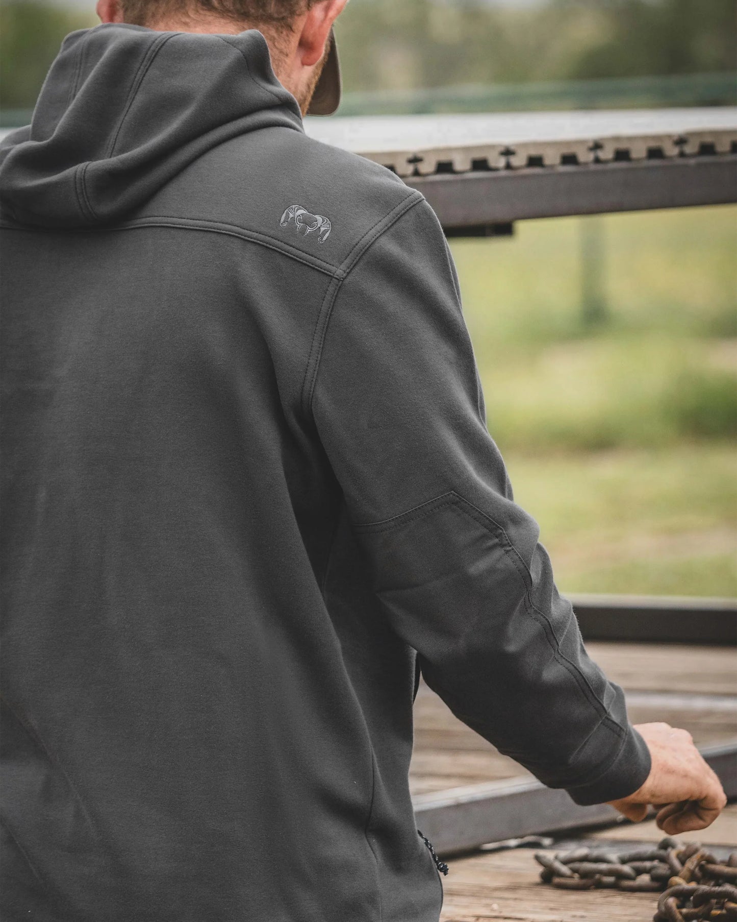 Workgrade Utility Hoodie | Asphalt