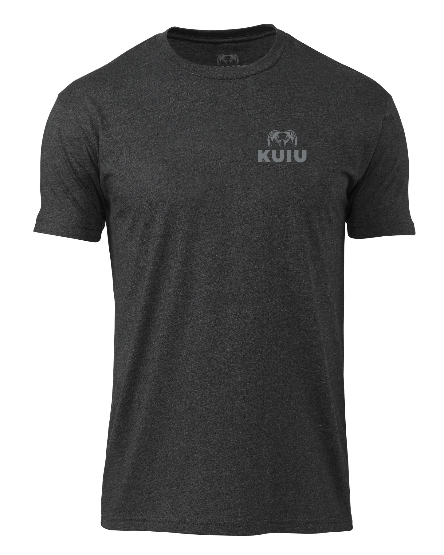 KUIU Ram Chest Logo T-Shirt | Charcoal