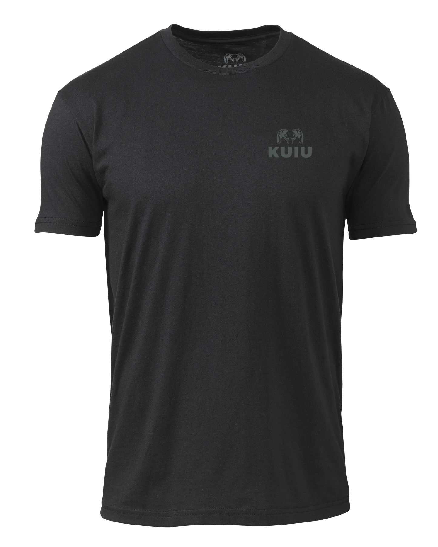 KUIU Vertical Flag Logo T-Shirt | Black