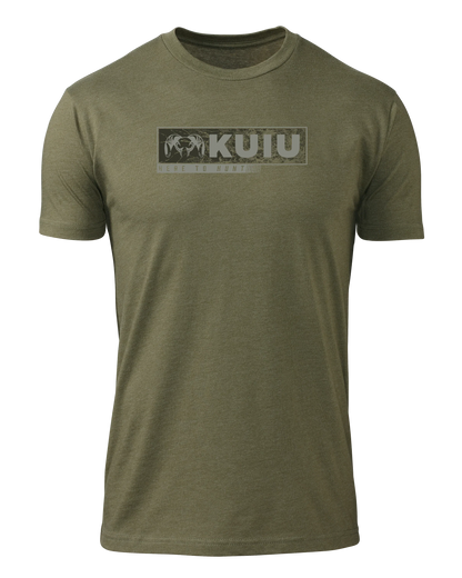 KUIU Here to Hunt Gritstone T-Shirt | Military Green