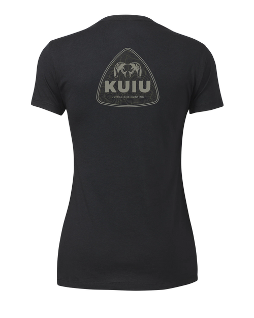 KUIU Women’s Topo Shield T-Shirt | Black