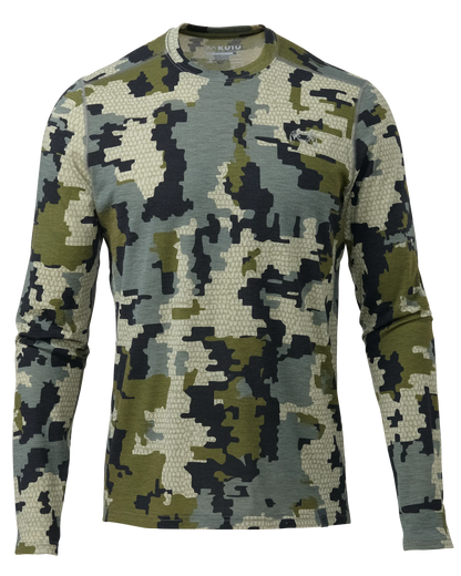 ULTRA Merino 120 LT LS Crew-T | Verde