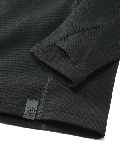 PRO Merino 200 Zip-T Hoodie | Black