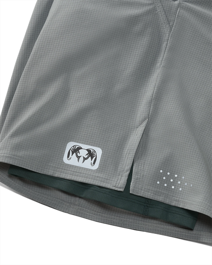 EnduroTrainer Lined 7″ Short | Dark Iron Tonal
