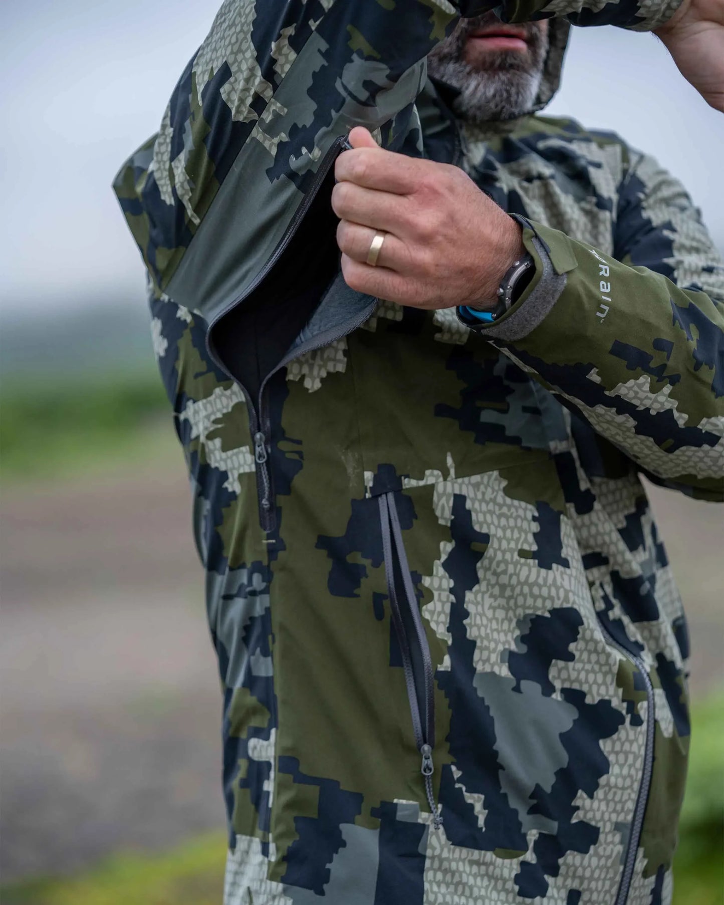 Chugach TR Rain Jacket | Gunmetal