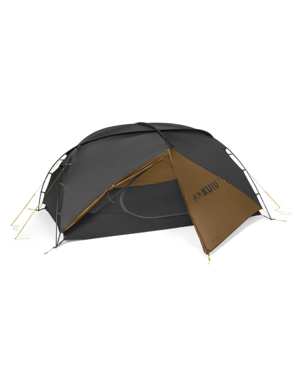 Mountain Star 2 Person Tent Set | Gunmetal-Camel