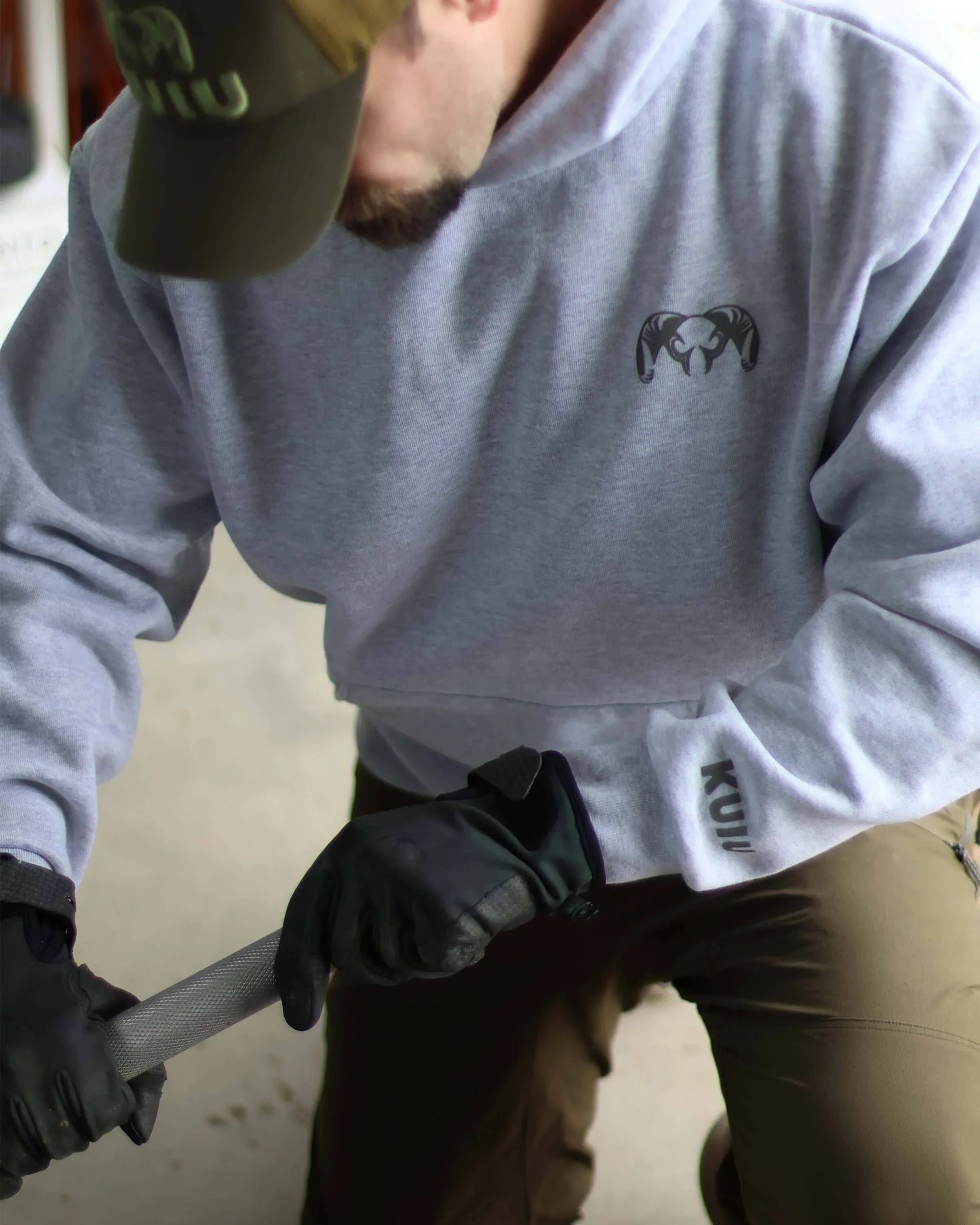 Workgrade Heavyweight Hoodie | Brown