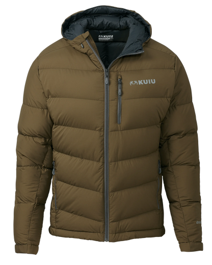 Super Down PRO Hooded Jacket | Bourbon