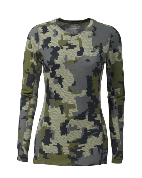 Women's ULTRA Merino 145 LS Crew | Verde