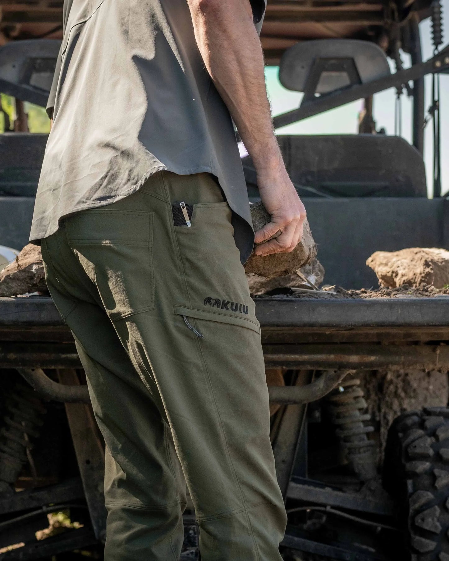 Switchback Pant | Bourbon