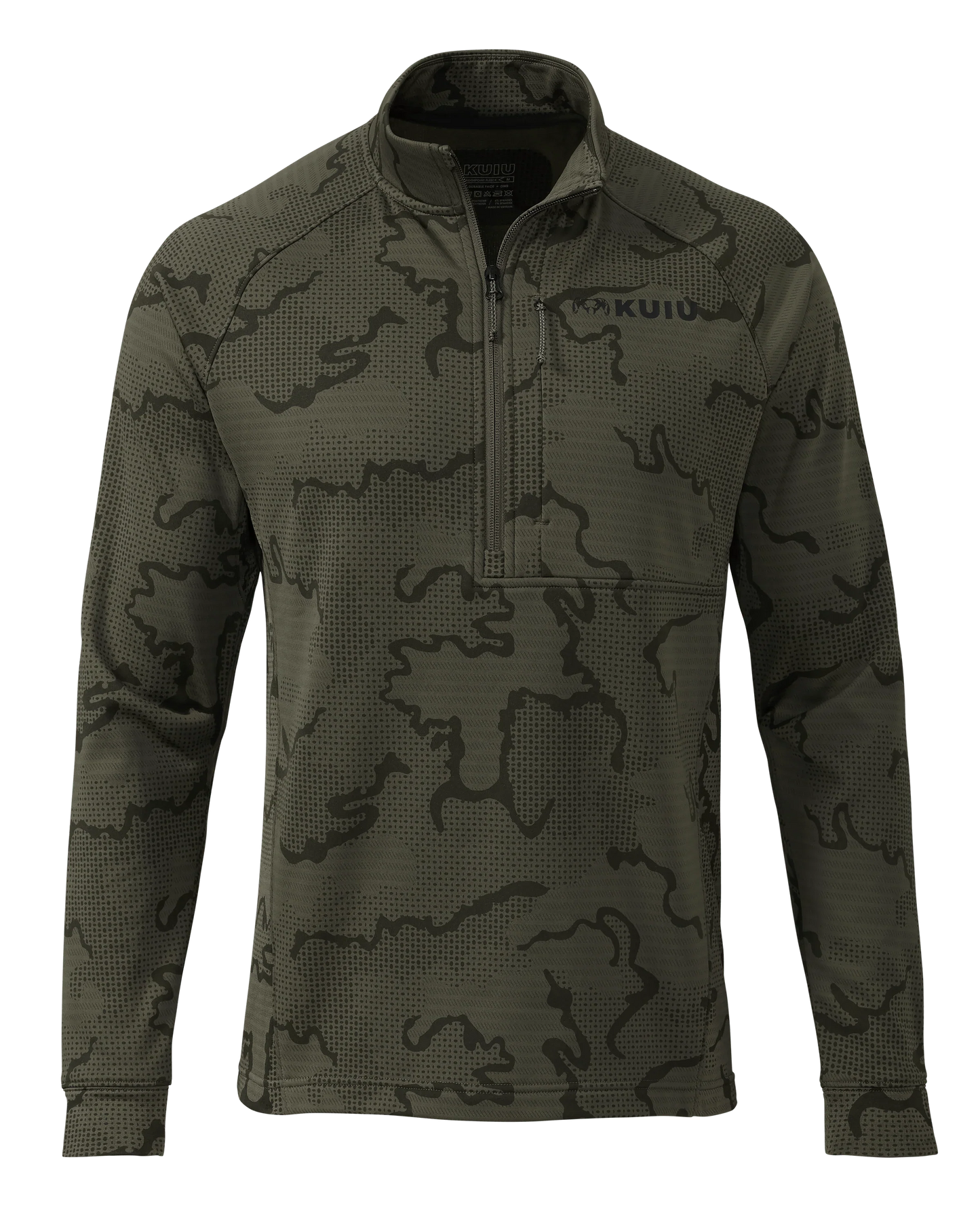Ridgepoint Fleece Zip-T | Ash Tonal