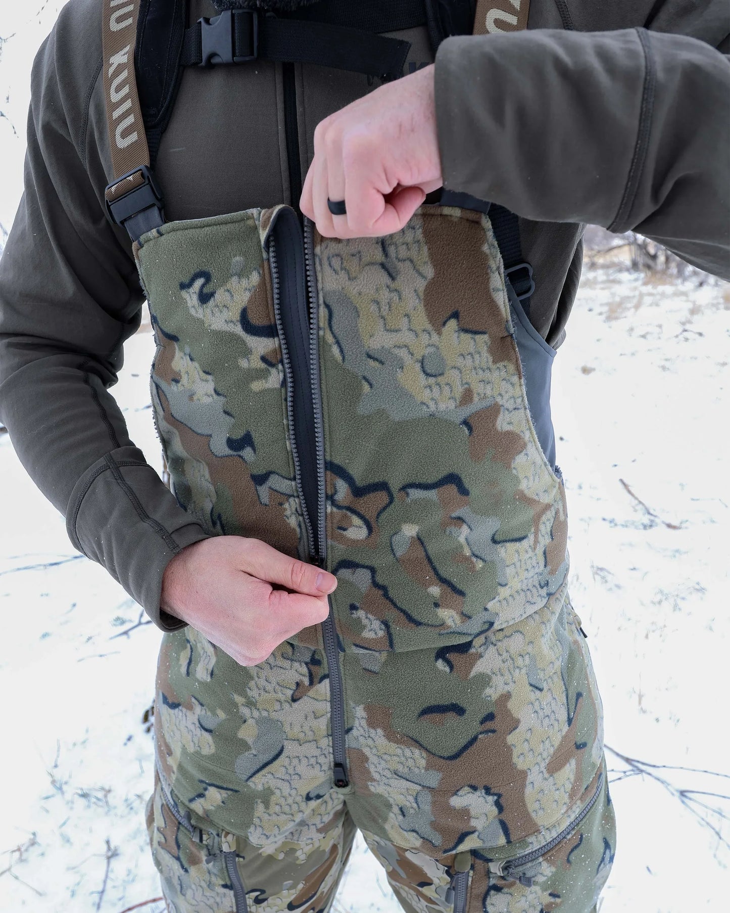 Super Down Haven Bib | Ash