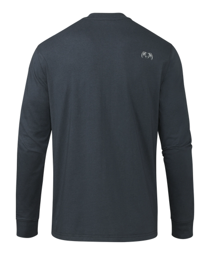 Workgrade LS Pocket Crew | Steel Blue