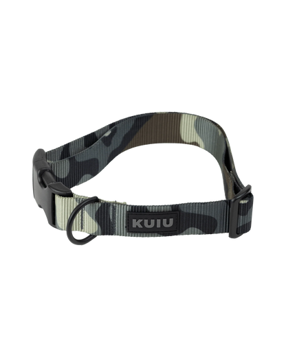 Camo Webbing Dog Collar | Vias