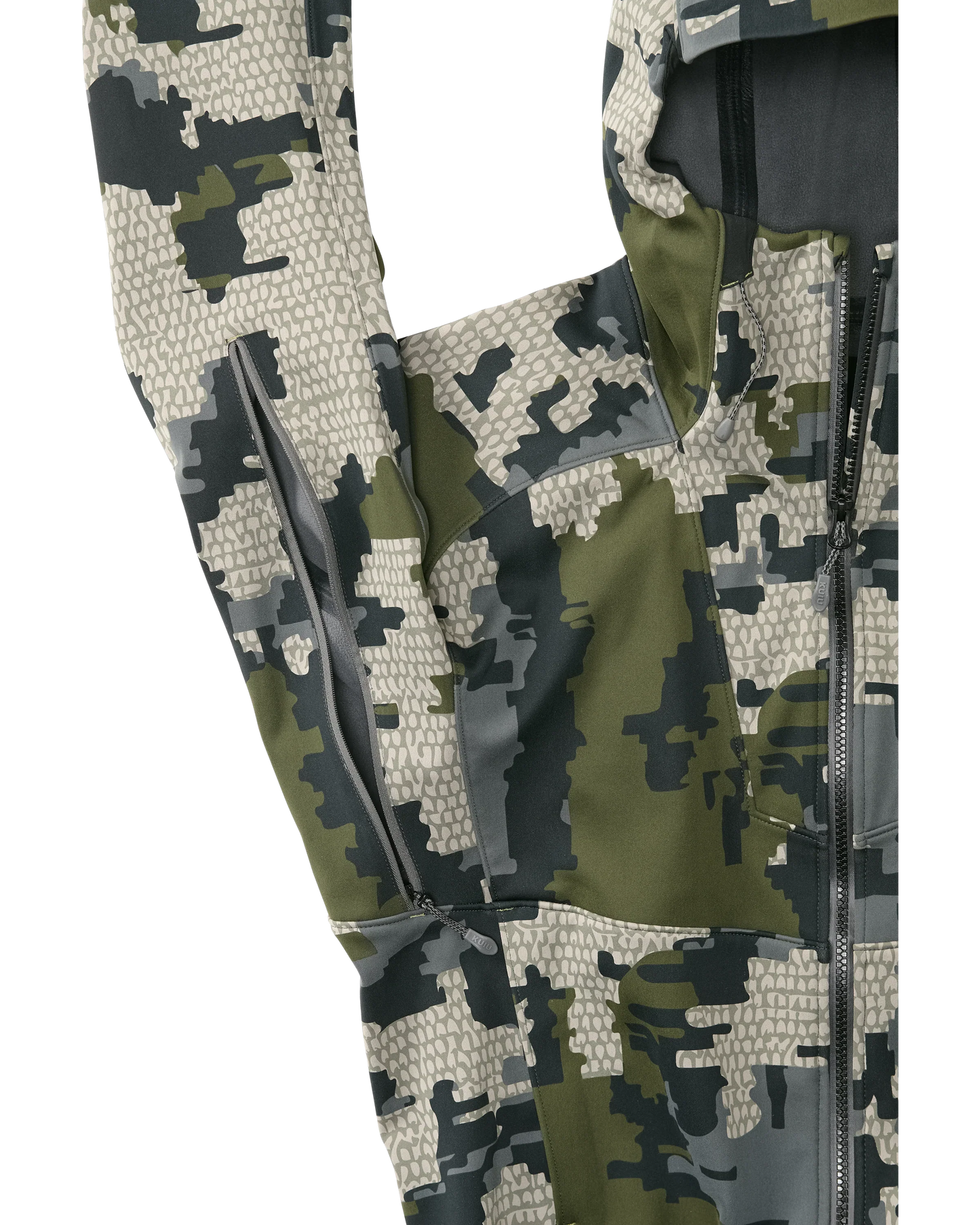 Axis Hybrid Hooded Jacket | Verde