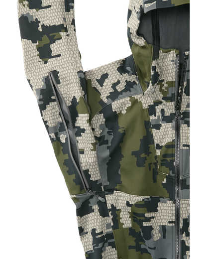 Axis Hybrid Hooded Jacket | Verde