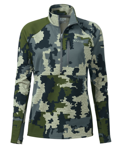 Women's StrongFleece 190 Zip-T | Verde