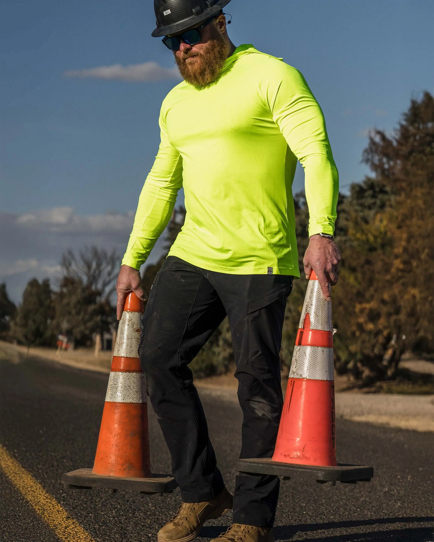 Workgrade Sun Hoodie | Highlight