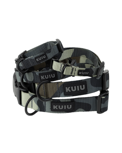 Camo Webbing Dog Collar | Vias