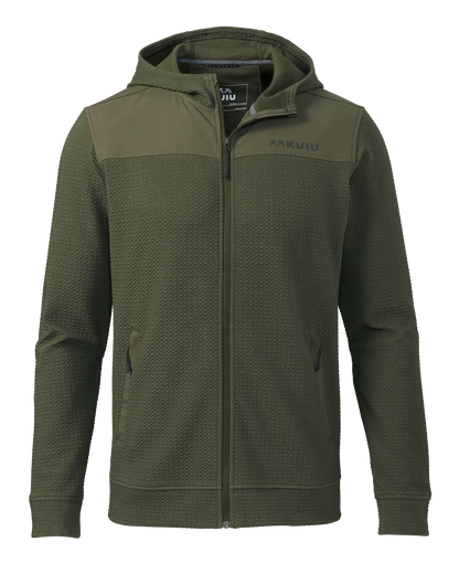 Solitude Knit Hoodie | Evergreen