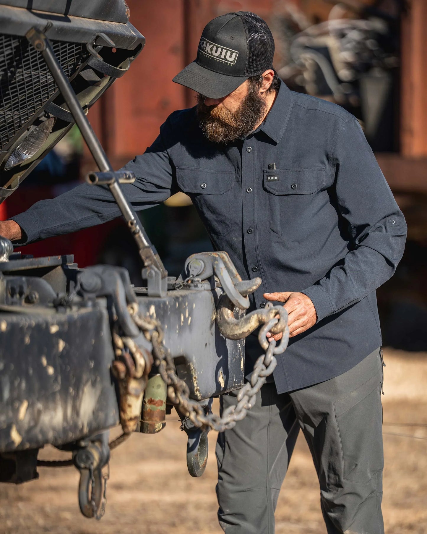 Gauge LS Work Shirt | Nightfall