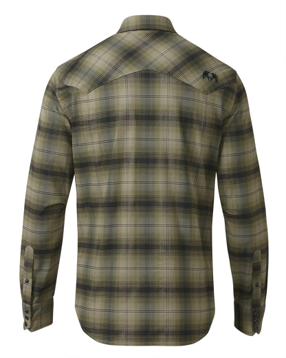 Laredo LS Shirt | Verde Ombre Plaid