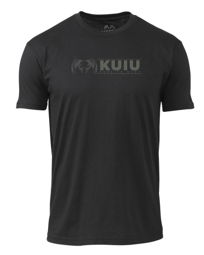 KUIU Here to Hunt Logo T-Shirt | Black