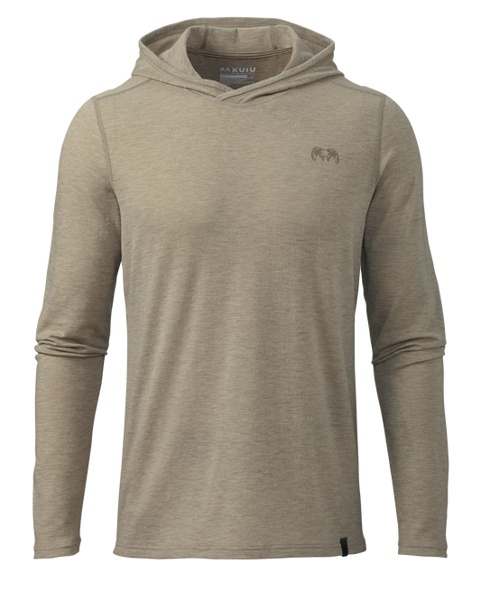 ULTRA Merino 120 LT LS Hoodie | Bone
