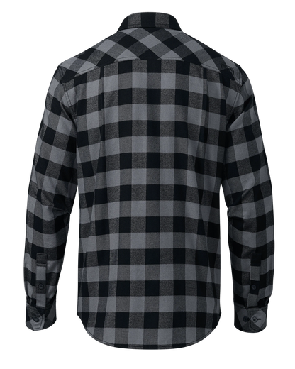 Field Flannel Shirt | Gunmetal Buffalo Check