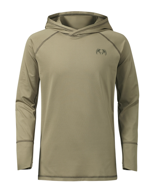 Youth Gila LS Hoodie | Khaki