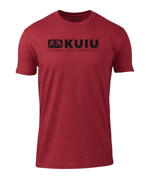 KUIU Block Logo T-Shirt | Cardinal