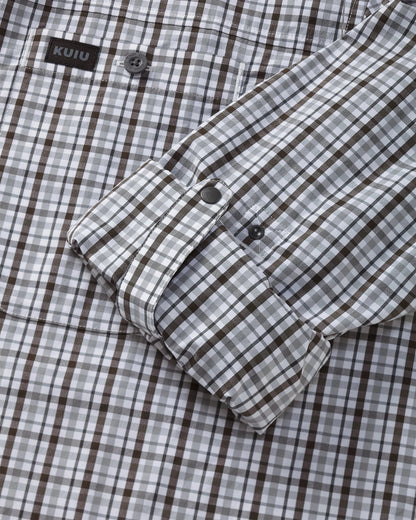 Borrego LS Shirt | Mini Cross Check Vias Plaid