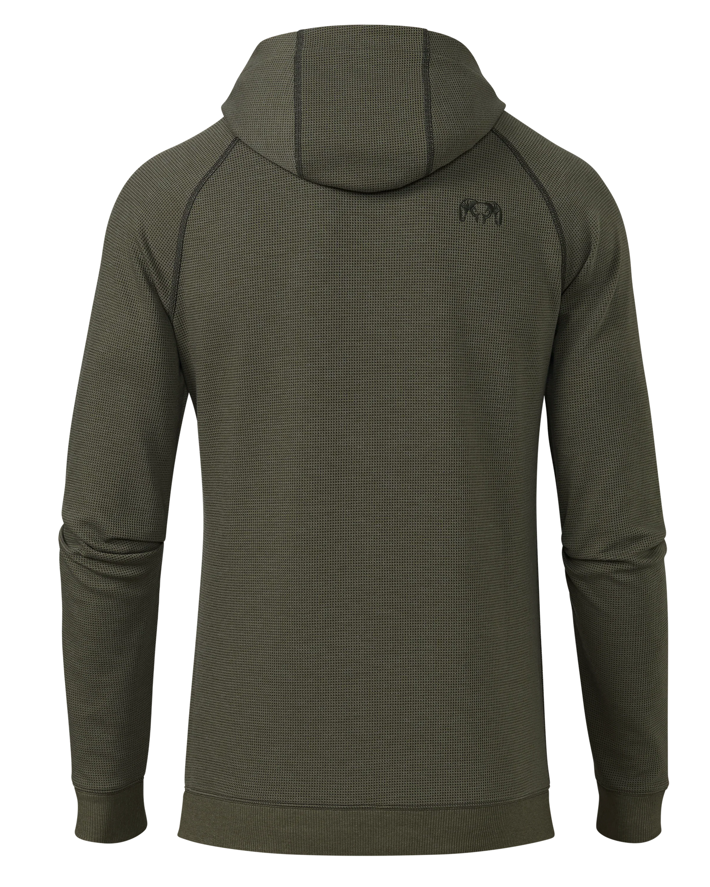Canyon Waffle Hoodie | Ash Heather
