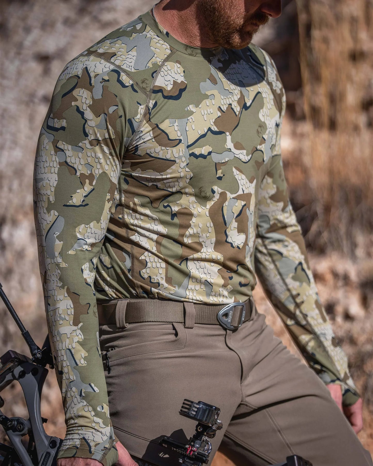 Vital S1 Long Sleeve Crew | Ash