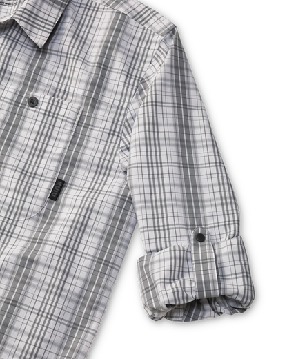 Borrego LS Shirt | Granite Plaid