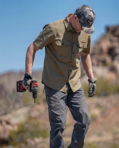 Motive SS Workgrade Shirt | Stone