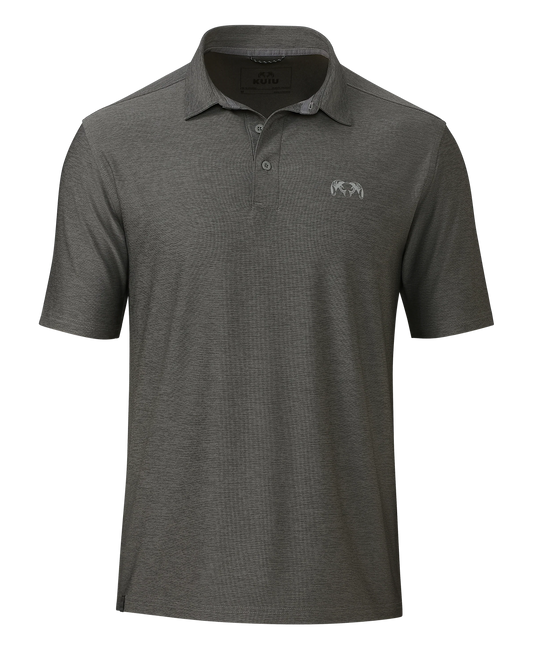 KUIU Performance Polo | Heather Stone