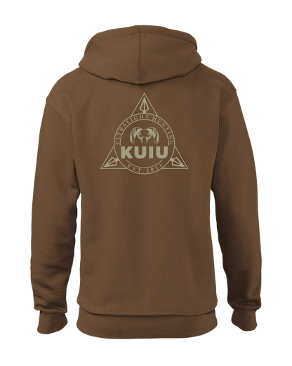 KUIU Bowhunter Badge Hoodie | Saddle