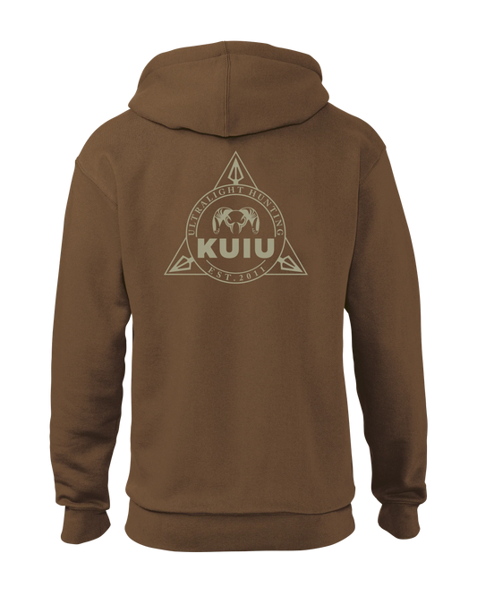 KUIU Bowhunter Badge Hoodie | Saddle