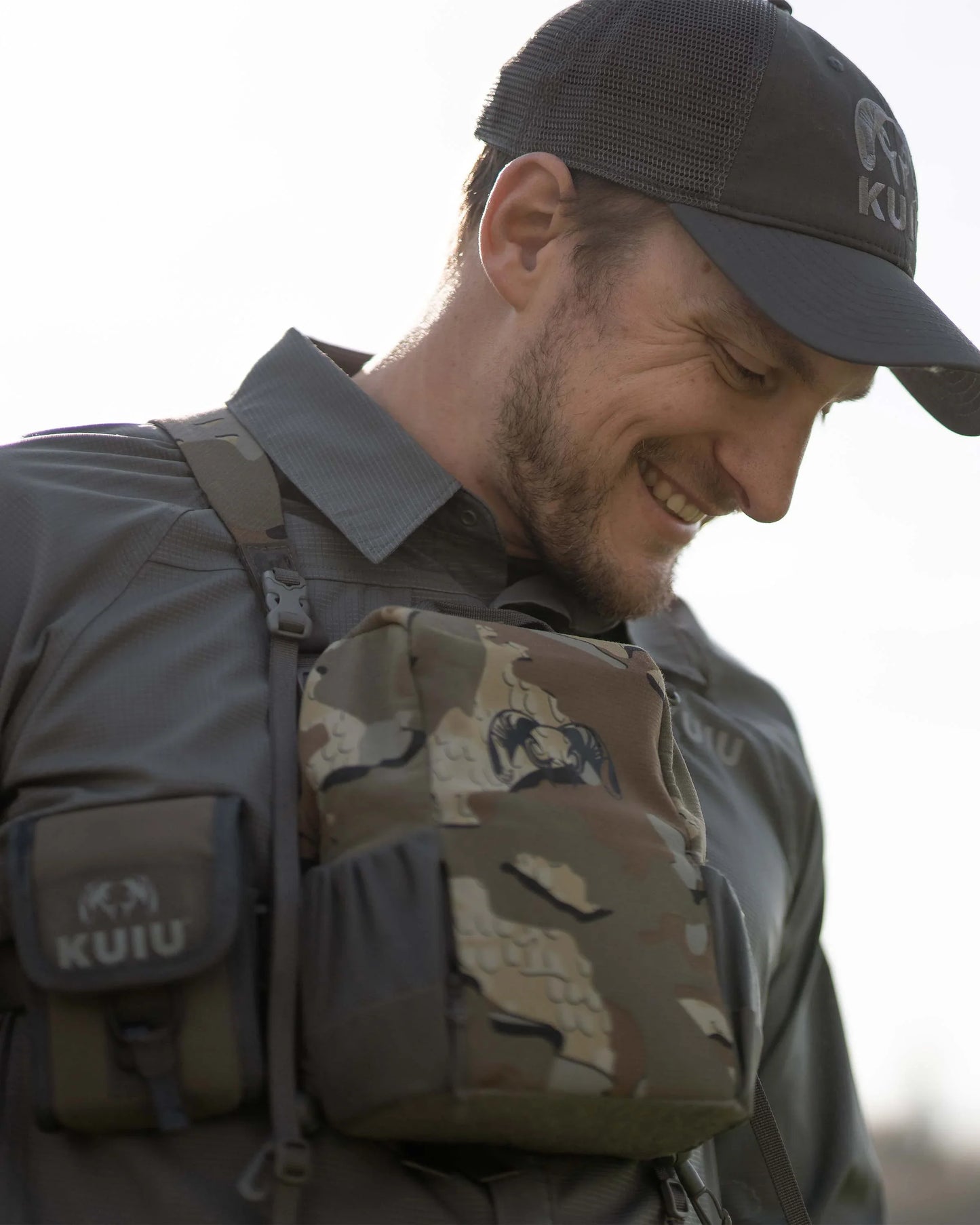 Tiburon Hybrid Snap Shirt | Ash