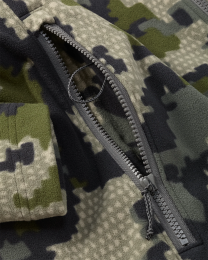 Border Fleece Full Zip | Verde