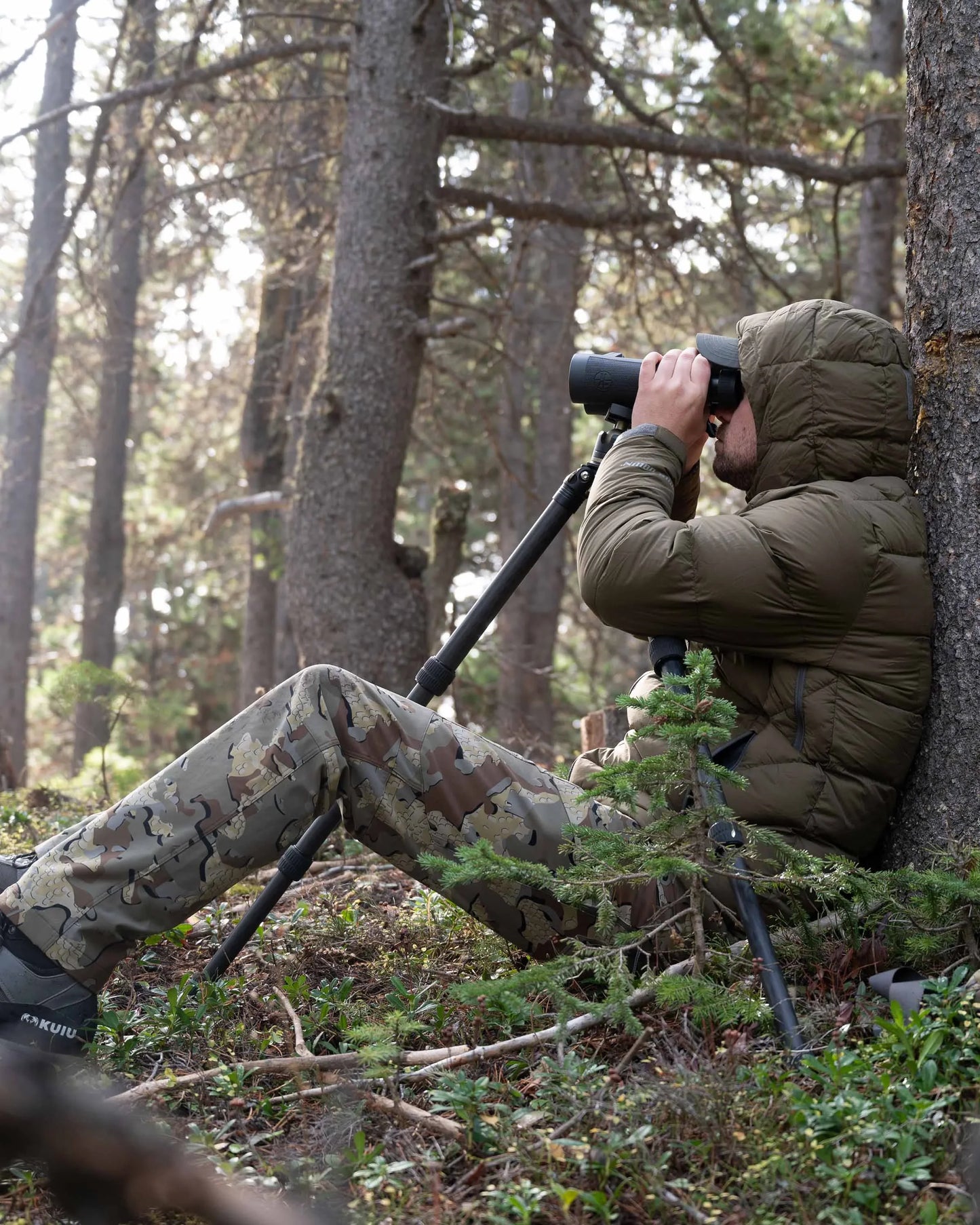 Super Down PRO Hooded Jacket | Gunmetal