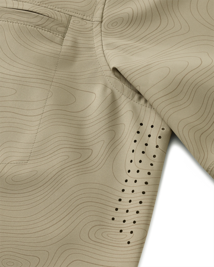 Mesa Vented SS Snap Shirt Topo | Bone Topo Print