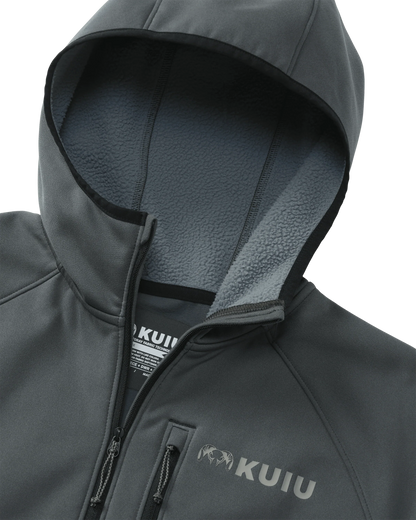 StrongFleece 235 Zip-T Hoodie | Gunmetal