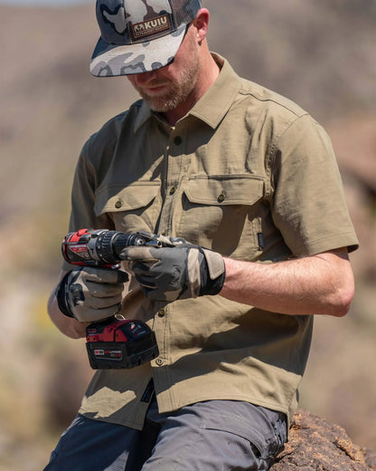 Motive SS Workgrade Shirt | Gunmetal