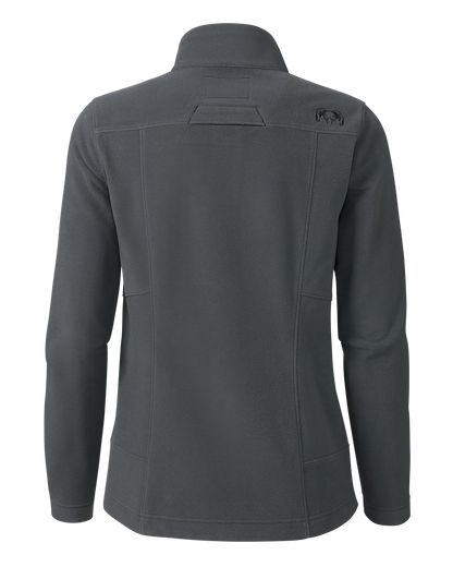Women's Border Fleece Full Zip | Gunmetal