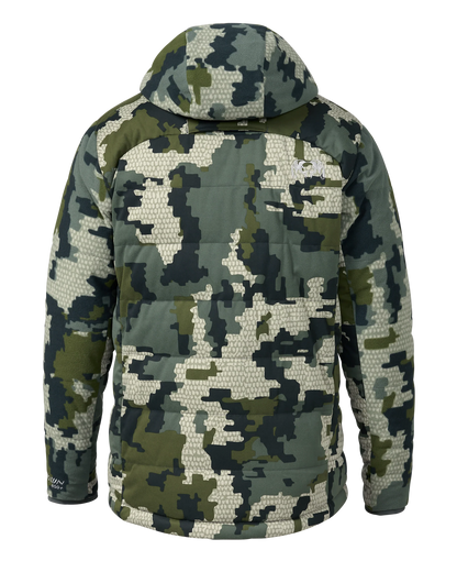 Super Down Haven Hooded Jacket | Verde
